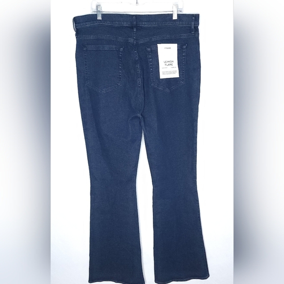 NWT Frame Le High Flare Leg Napoli High Rise Women's Plus Size 16 (34) - Picture 5 of 12